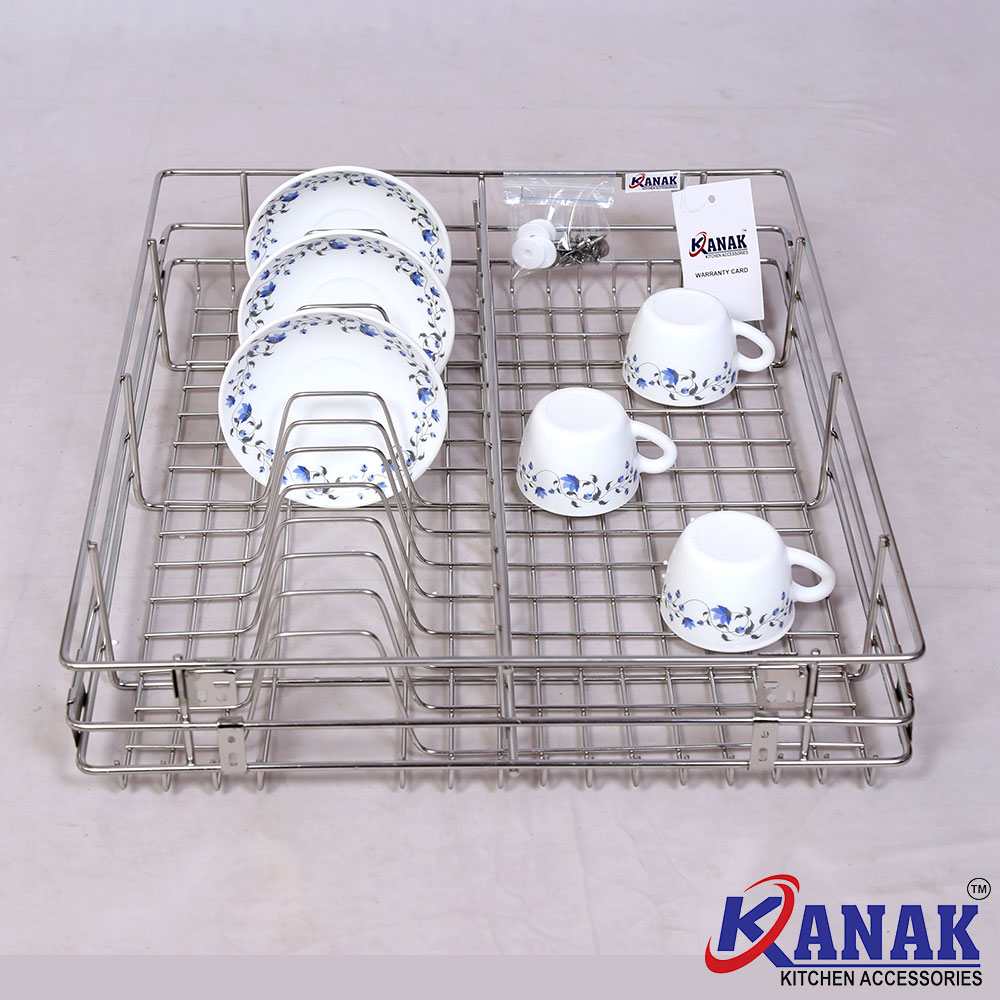 Cup & Saucer Basket - Elegant